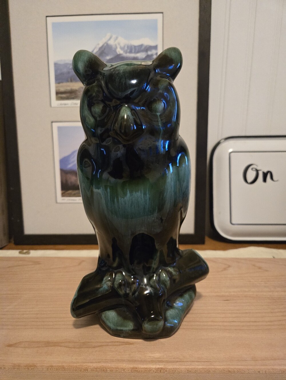 Blue Mountain Pottery Owl
